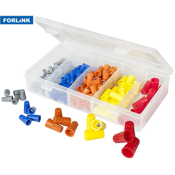Twist on wire connectors