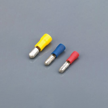 Vinyl-Insulated Bullet-Male Quick Disconnects